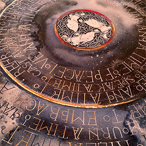 Ecclesiastes calligraphy detail