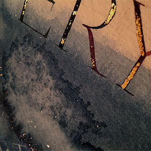 Ecclesiastes calligraphy detail