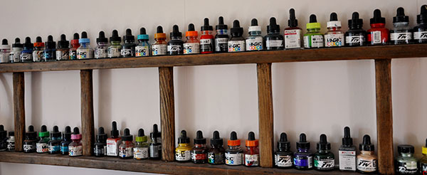 Calligraphy inks